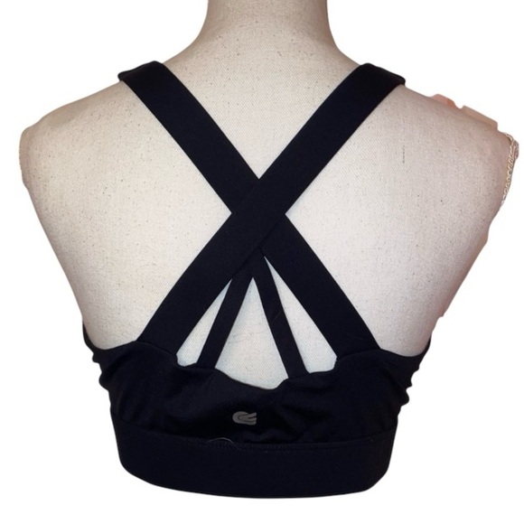 Women’s Sports Bra with Zippered front closure and Racer Back Straps Size 32C** - Picture 2 of 5